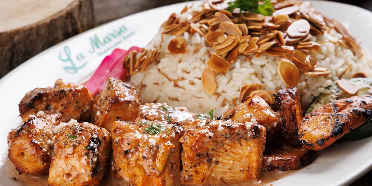 Chicken Tawook Lemon Oregano